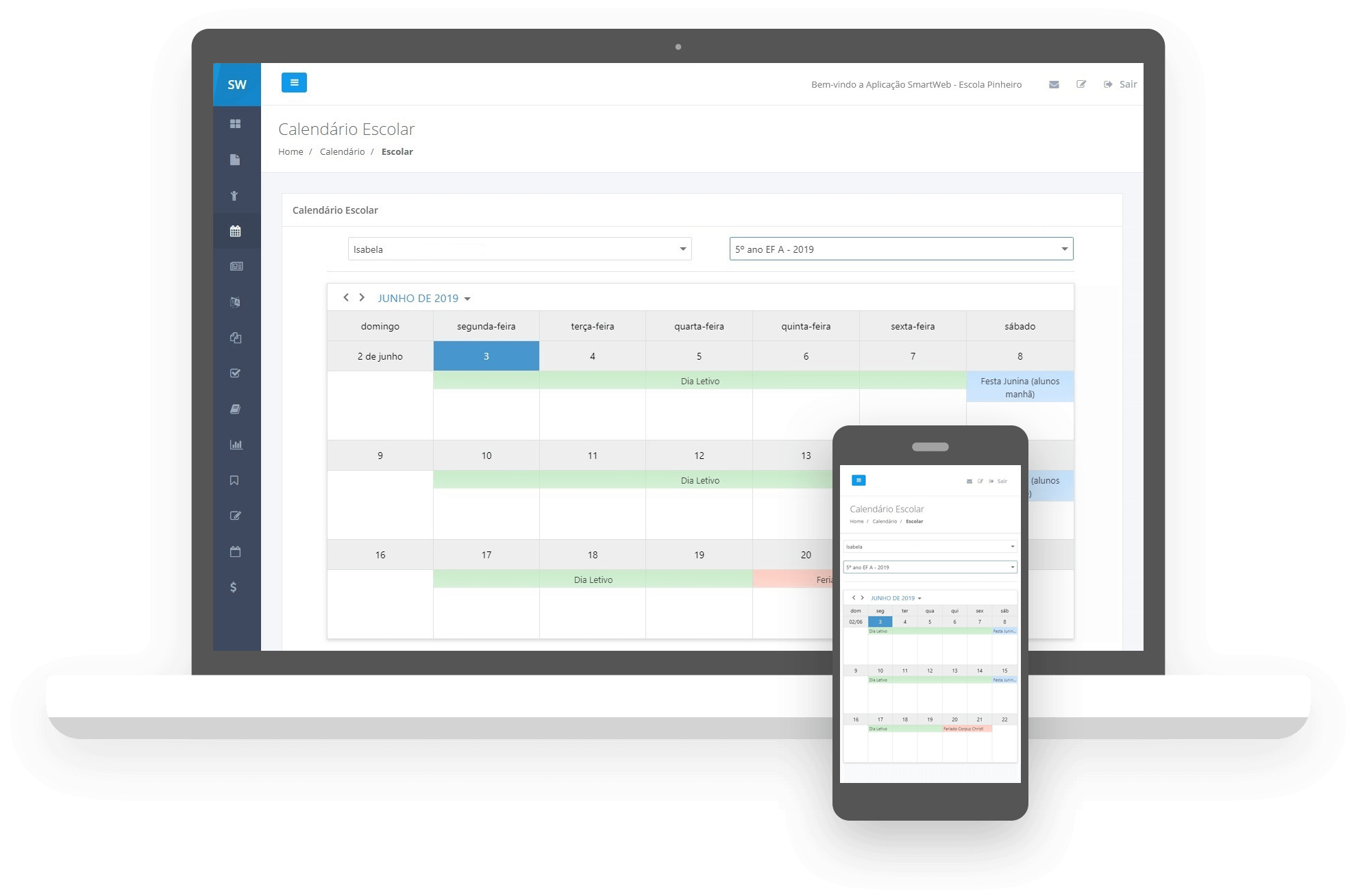 SmartWeb App using DevExpress ASP.NET MVC Scheduler Extension