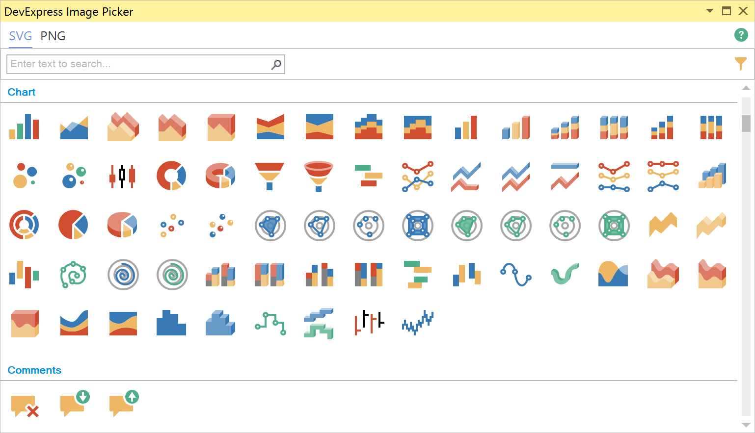 Design-Time Image Picker - Raster Icons