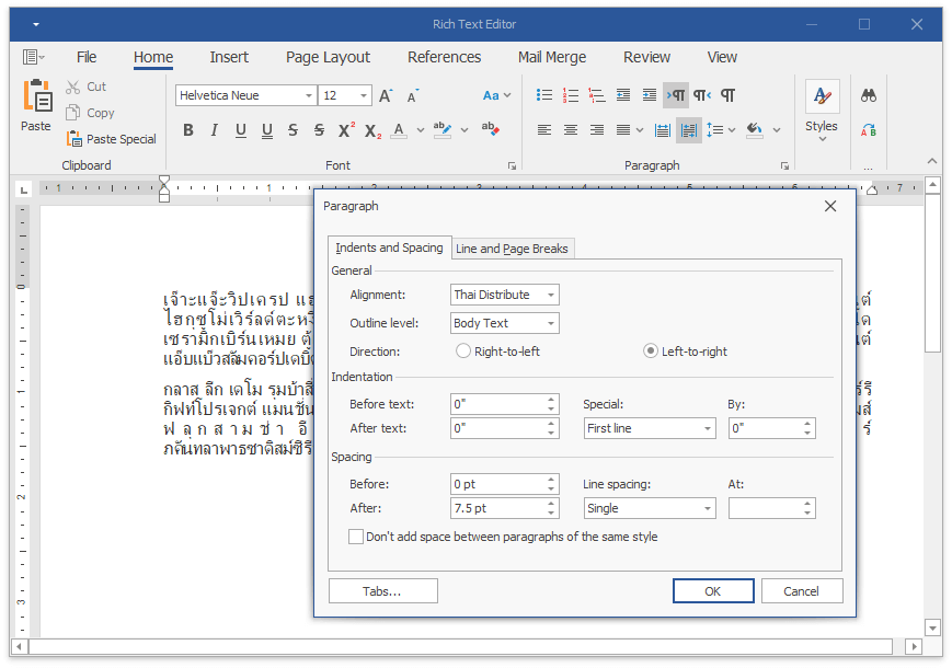 Distributed Paragraph Justification for East-Asian Languages