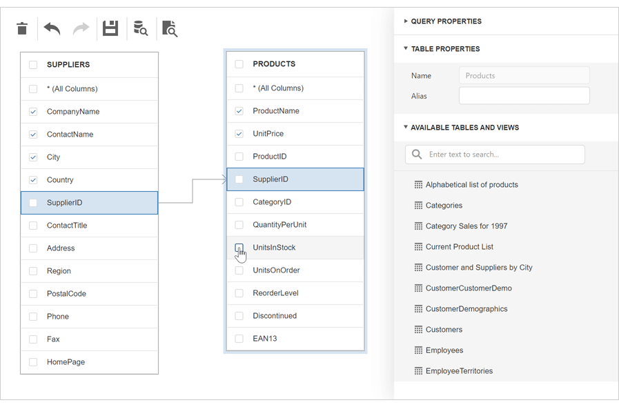 New Query Builder - ASP.NET Core Controls | DevExpress