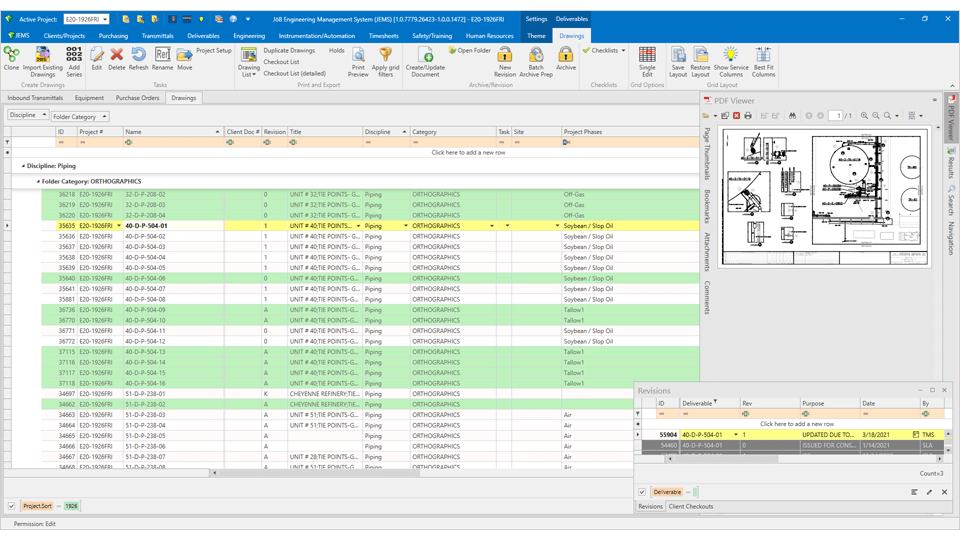 Jōb Engineering Management System | DevExpress Case-Study