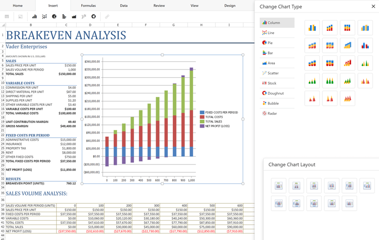 Data Visualization - ASP.NET Core Spreadsheet | DevExpress