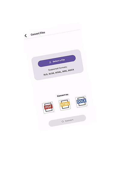 Mobile Document Processing (PDF, Excel, Word) - .NET MAUI, DevExpress