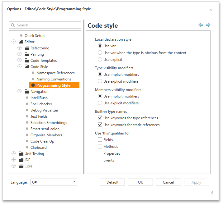 CodeRush For Roslyn | DevExpress