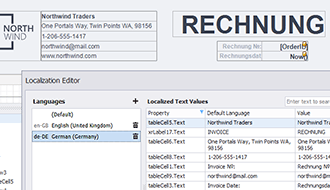 Report Localization, DevExpress