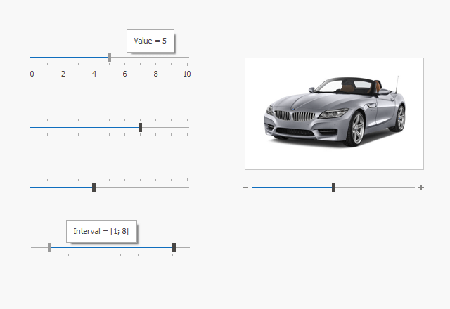 WinForms Track Bars