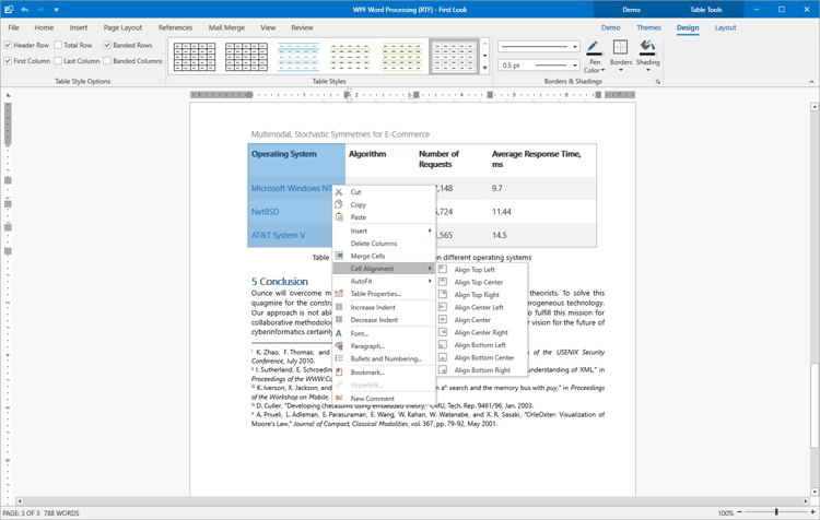 Context Menu - WPF Ribbon and Toolbars | DevExpress