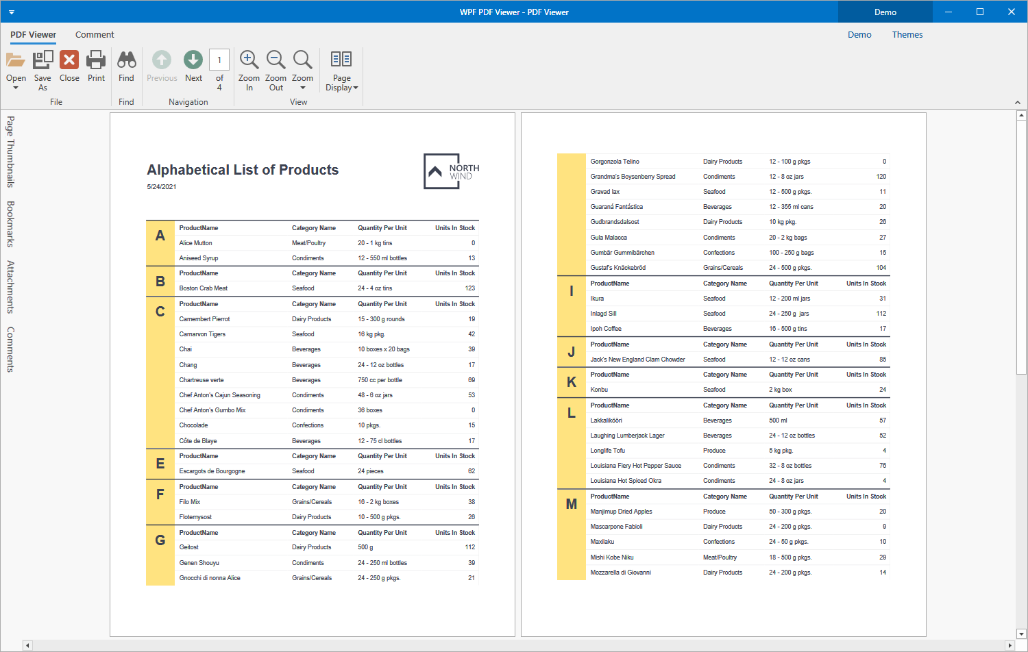 WPF PDF Viewer: Display & Print PDF Docs | DevExpress