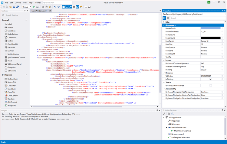  - WPF Property Grid | DevExpress