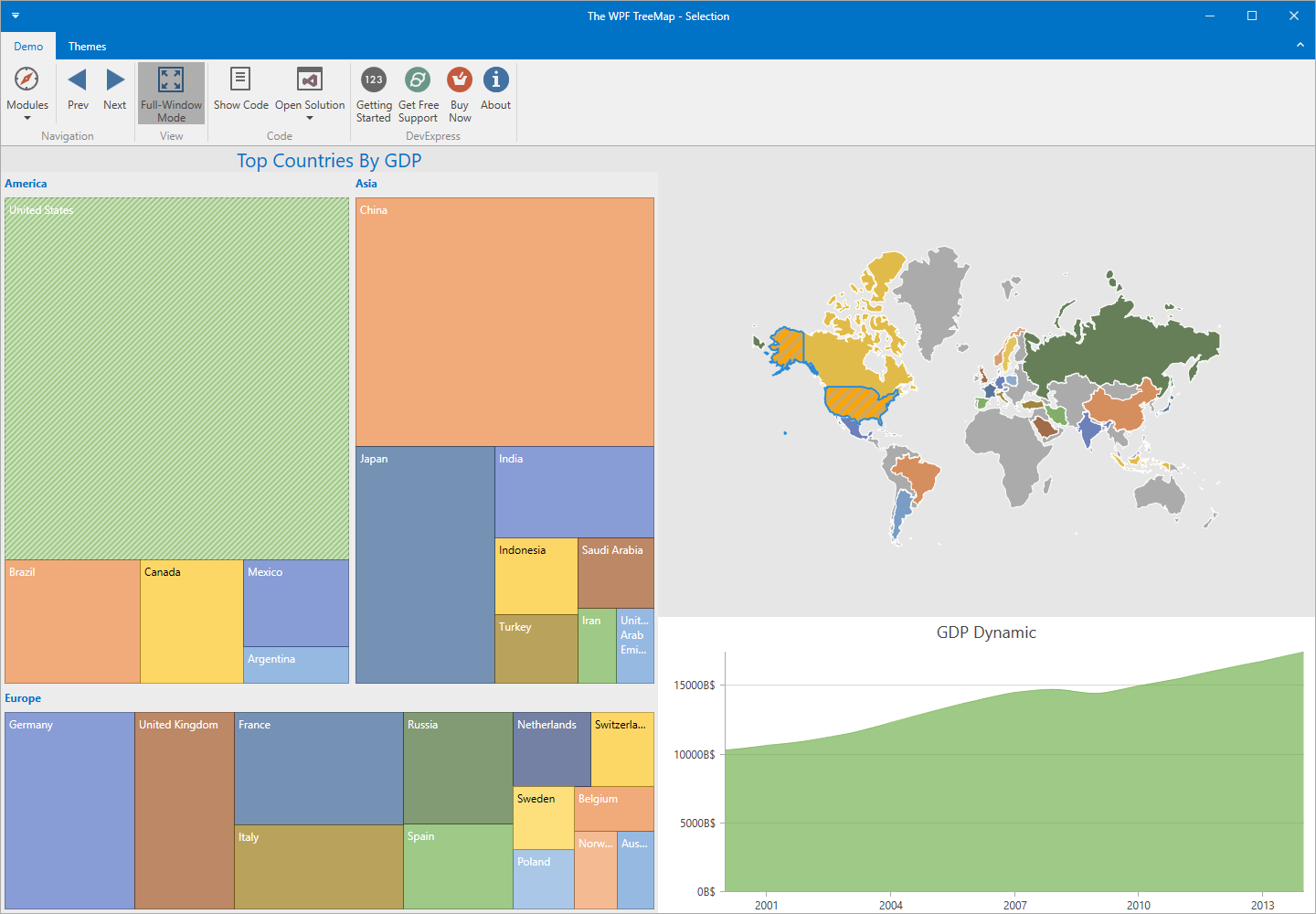 Interactive End-User Highlighting and Selection