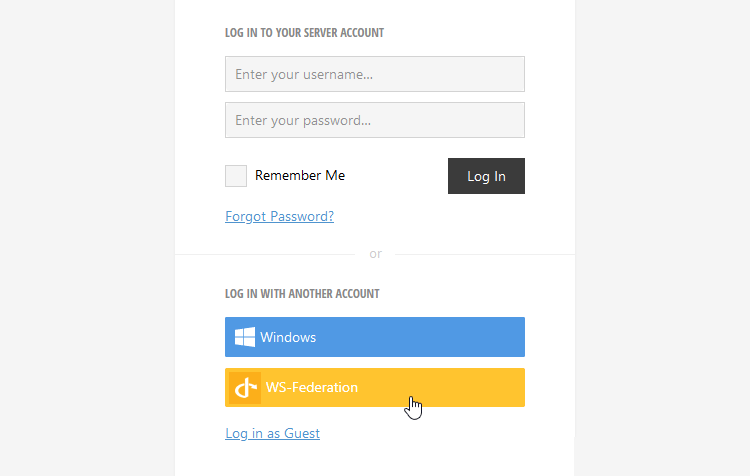 Authentication - Report and Dashboard Server | DevExpress