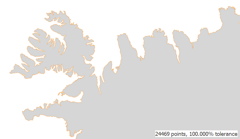 Simplify Map Shapes - WinForms Map, DevExpress