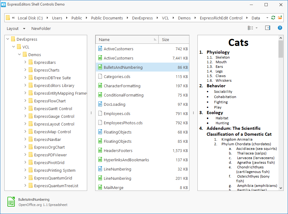 VCL Shell Dialogs | DevExpress